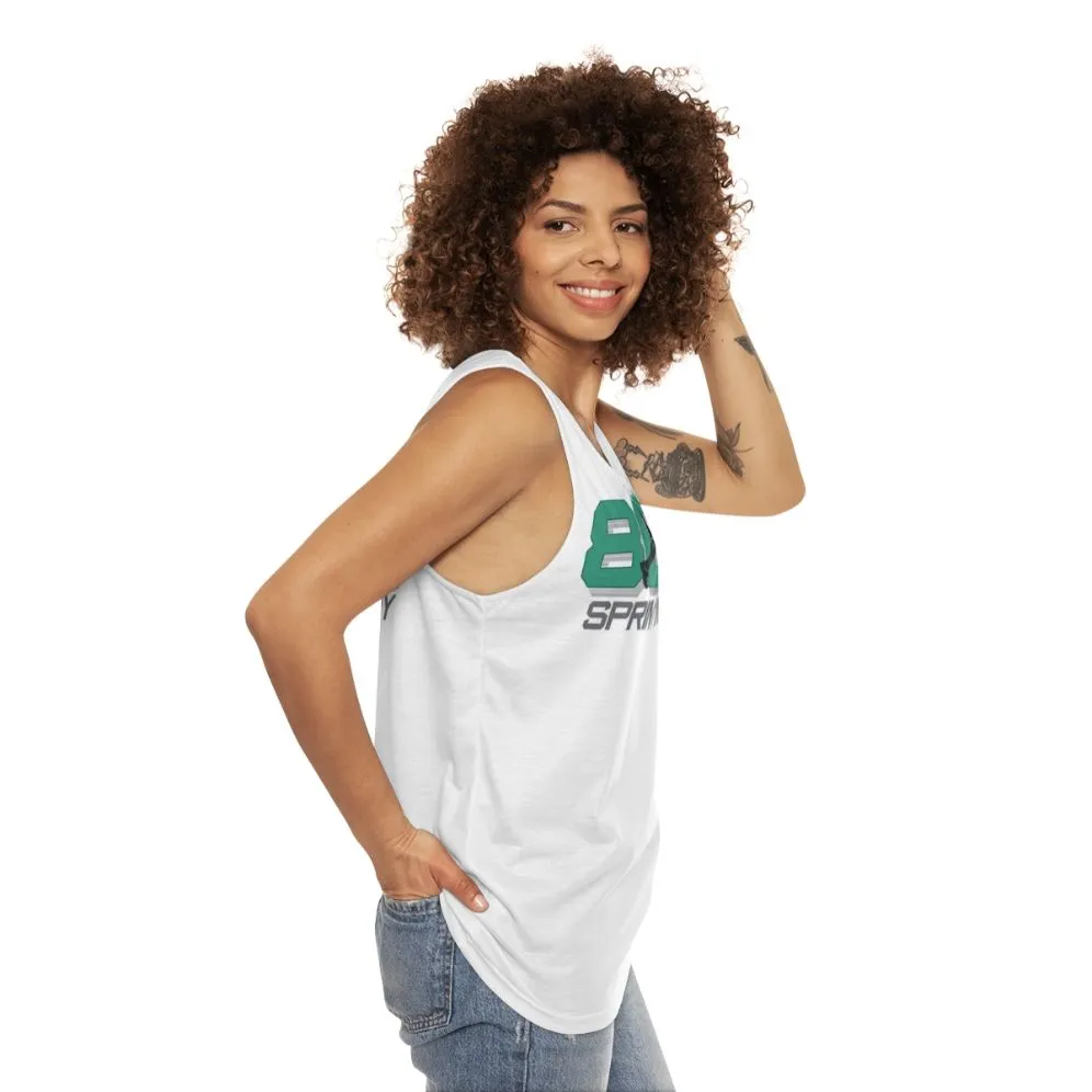 800M Sprint Track & Field Unisex Performance Tank Top