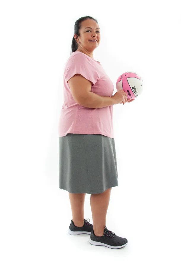 Athletic Exercise Skirt / Womens Plus Size