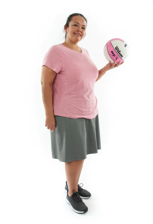 Athletic Exercise Skirt / Womens Plus Size