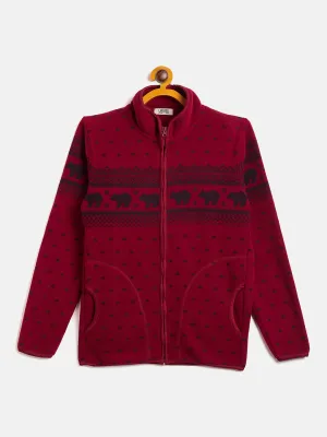 Boys Maroon Sweatshirt