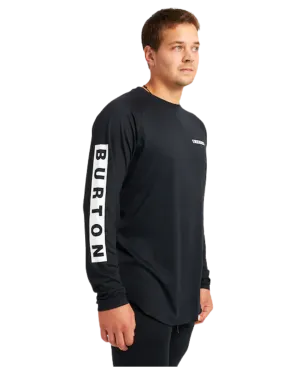 Burton Men's Roadie Base Layer Tech T-Shirt - True Black