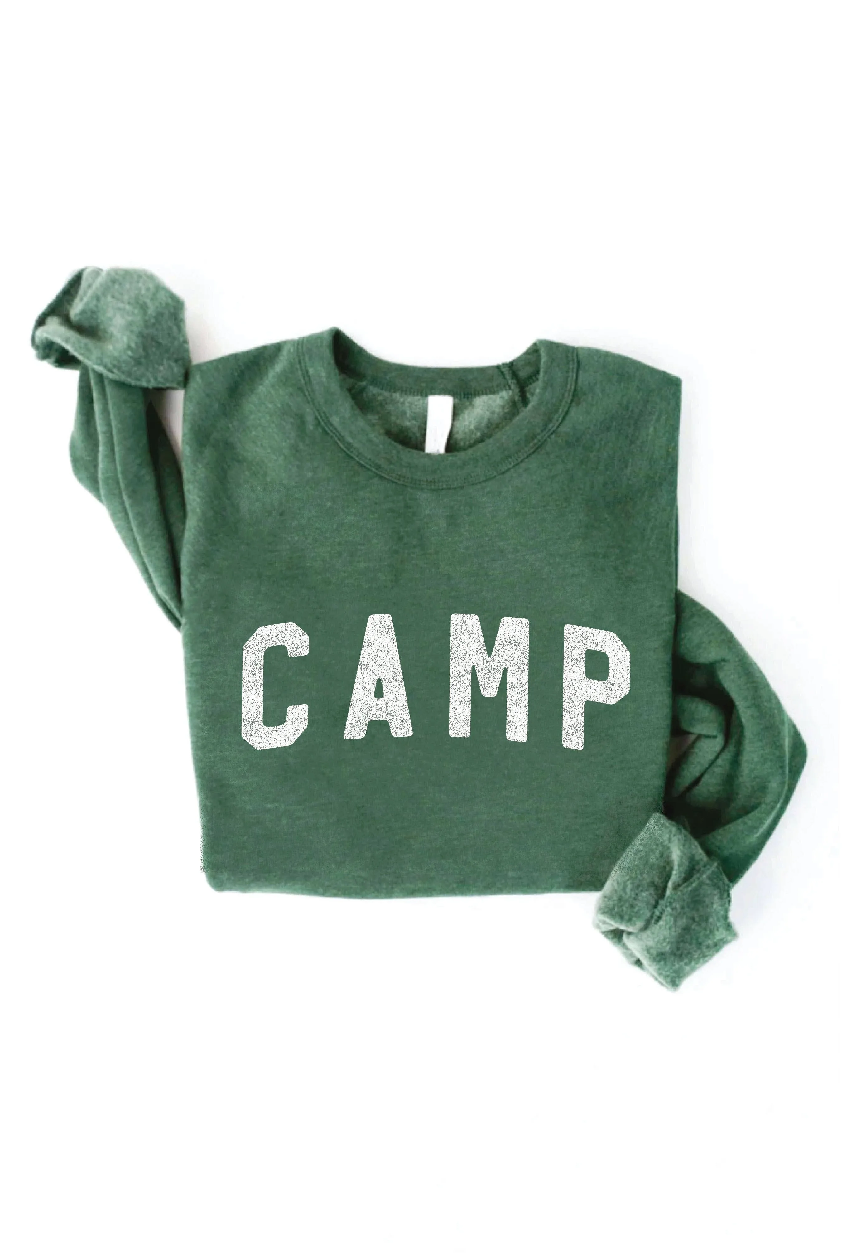 Camp Sweatshirt in Heather Forest