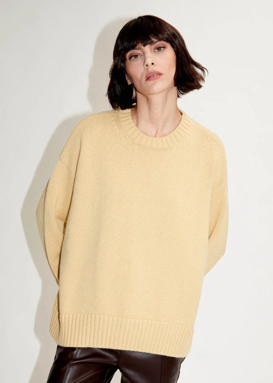 Cashmere Crew Neck Sweater - More Colors