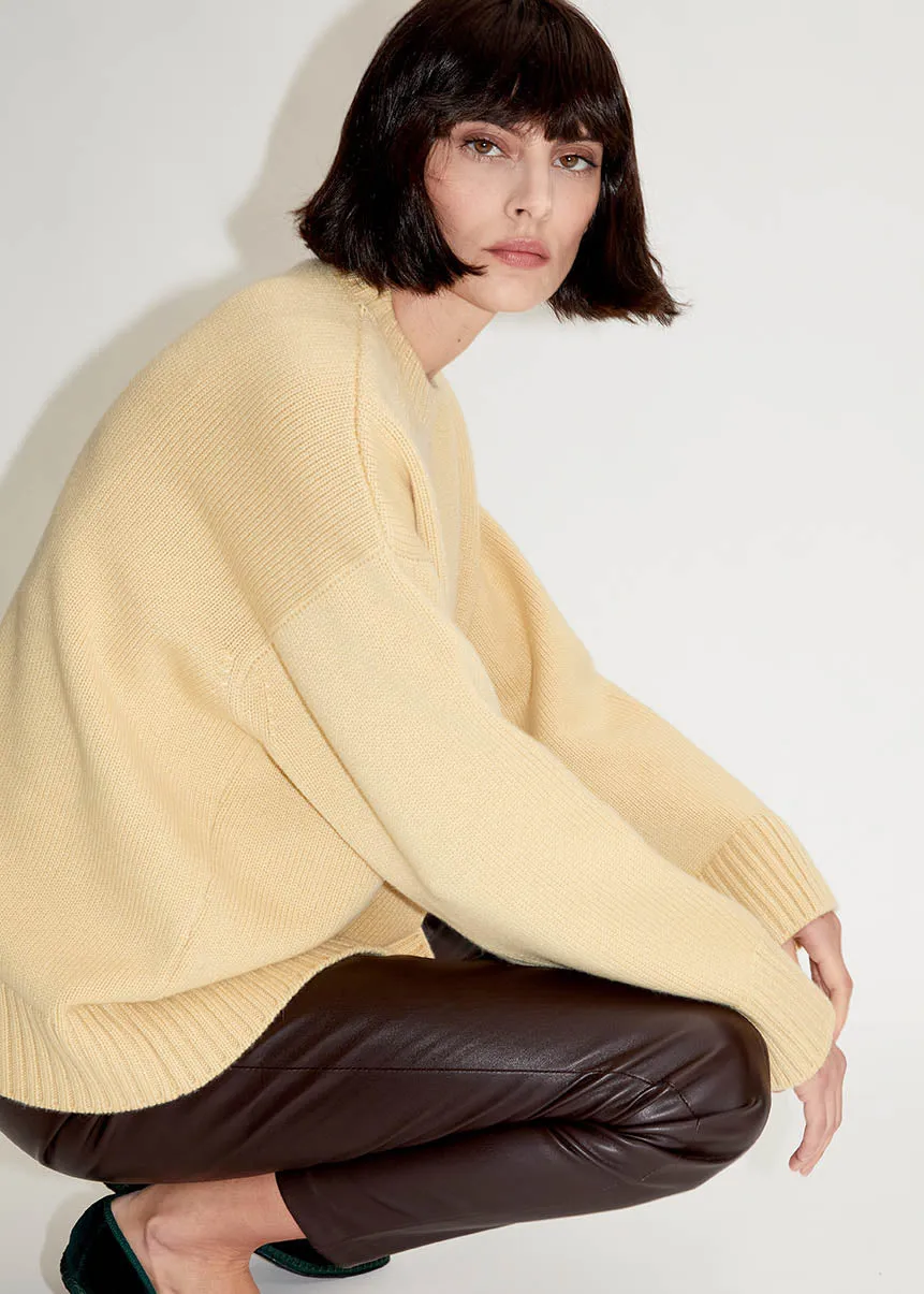 Cashmere Crew Neck Sweater - More Colors