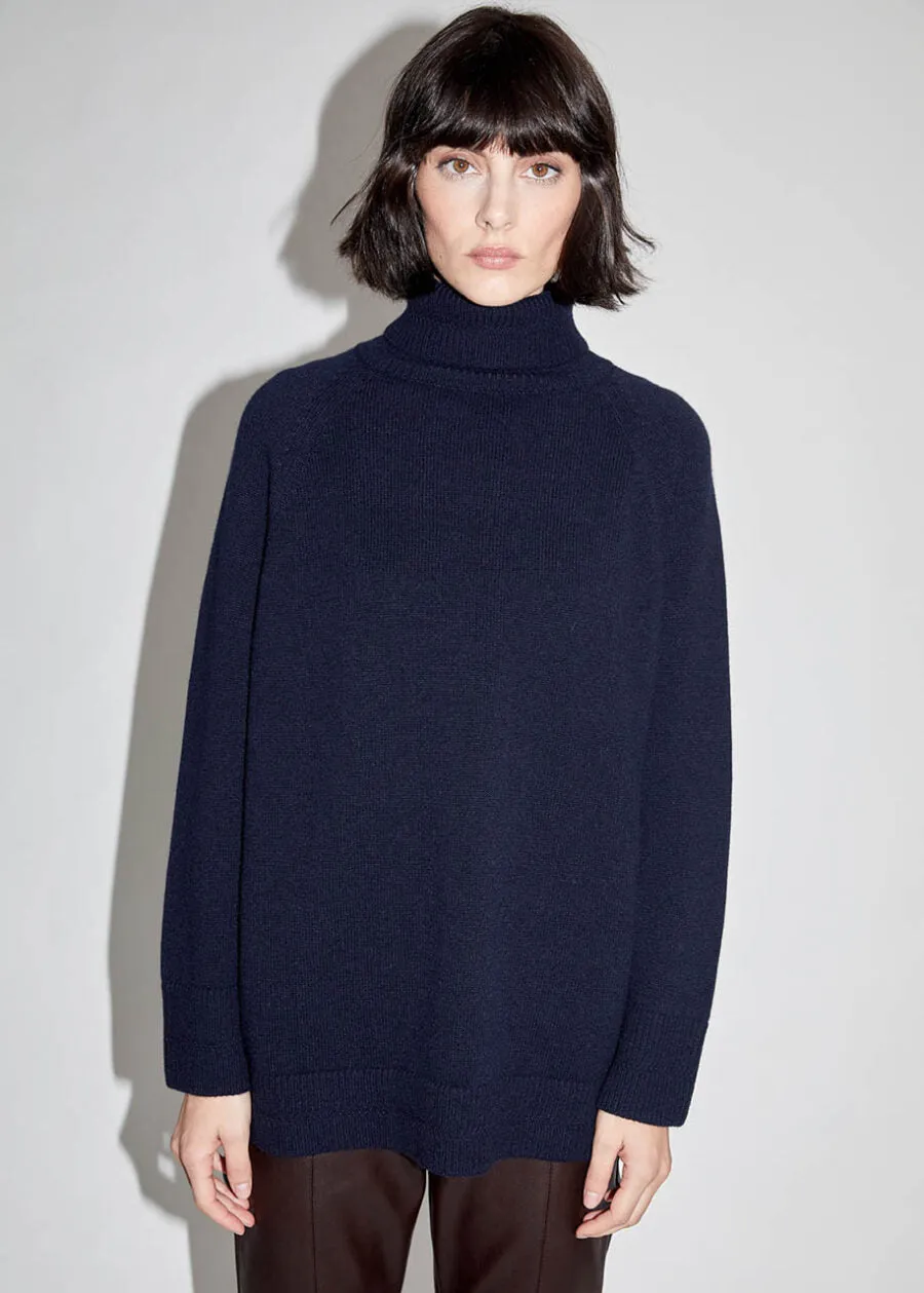 Cashmere Turtleneck - Brown