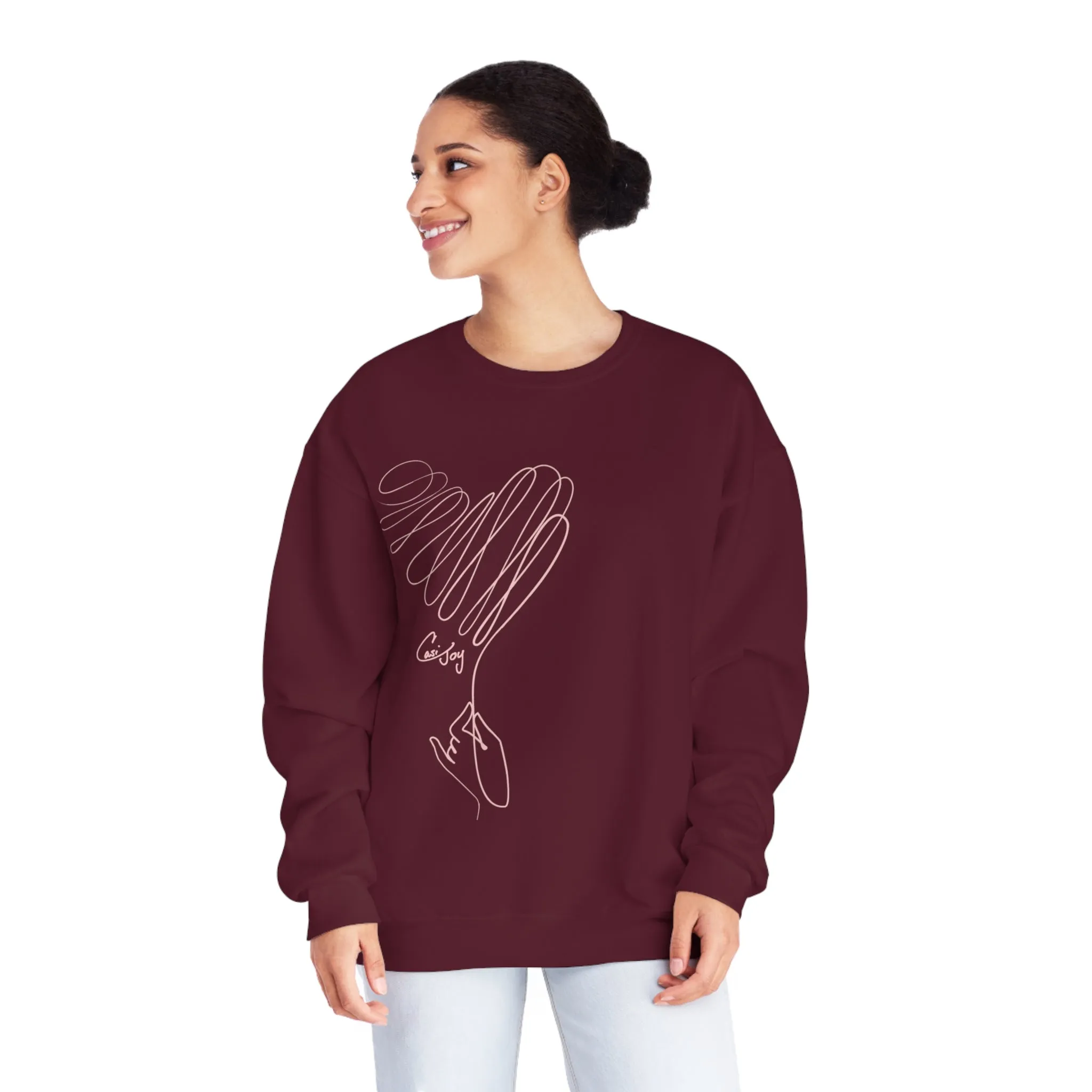 Casi Joy Unisex NuBlend® Crewneck Sweatshirt