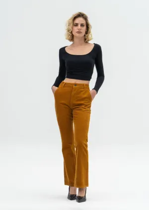 Corduroy Flare Pants