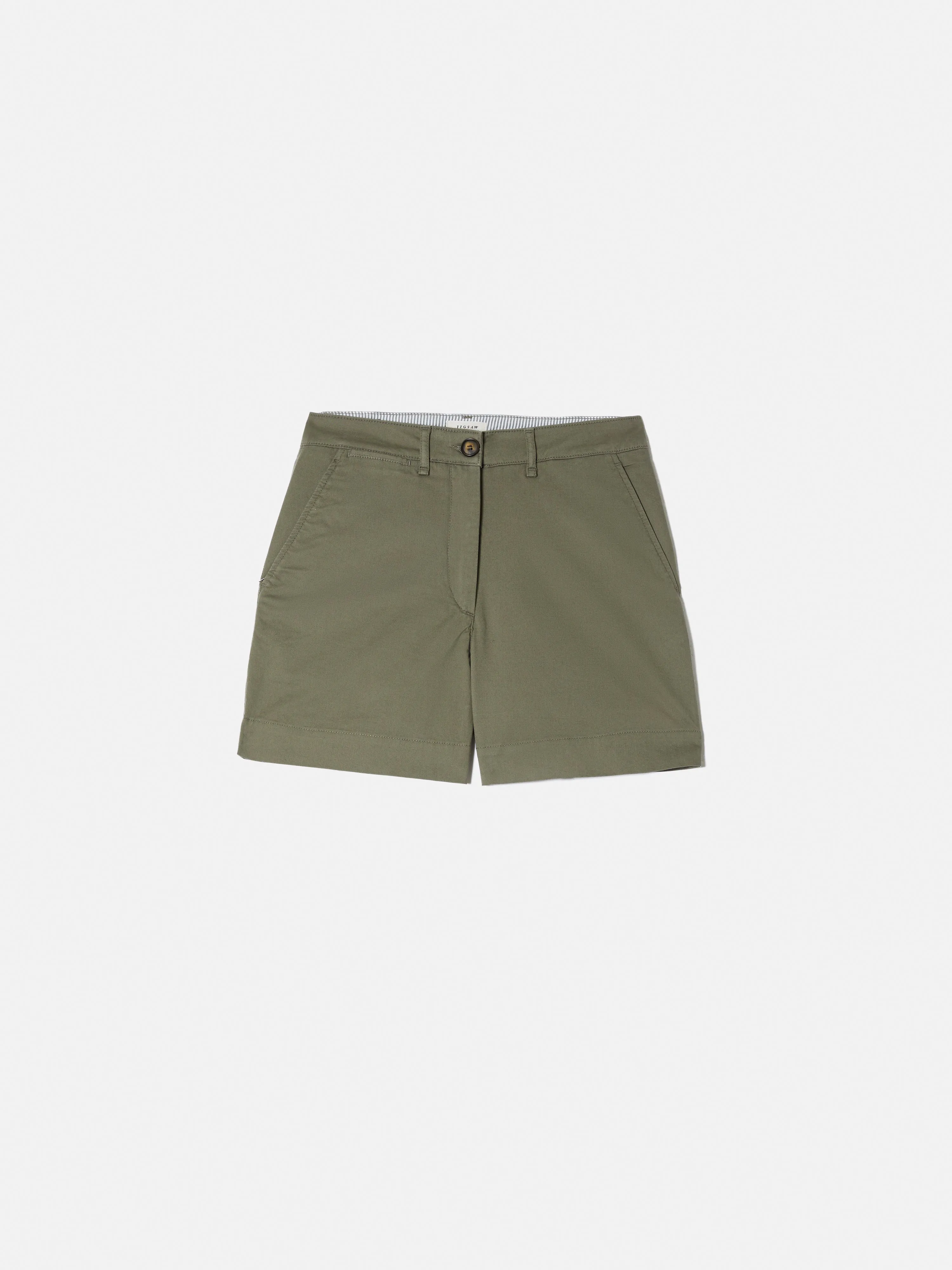 Cotton Chino Short | Olive