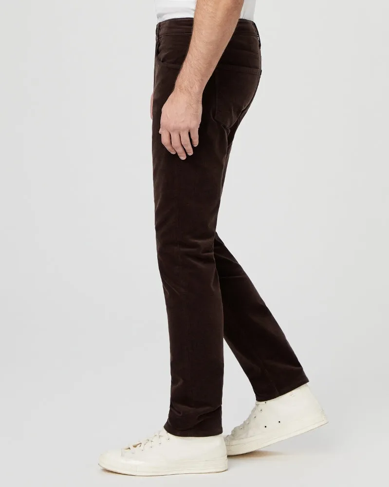 Deep Woods Brown Corduroy – Lennox Slim Fit Jeans - PAIGE