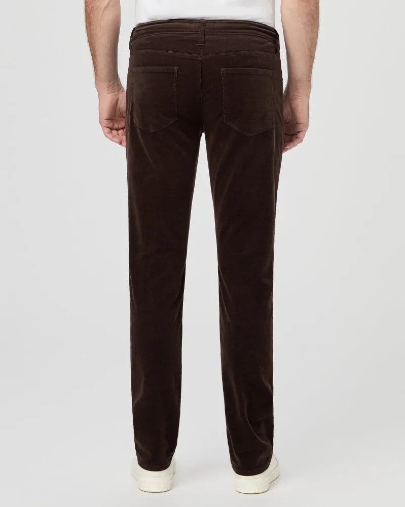 Deep Woods Brown Corduroy – Lennox Slim Fit Jeans - PAIGE