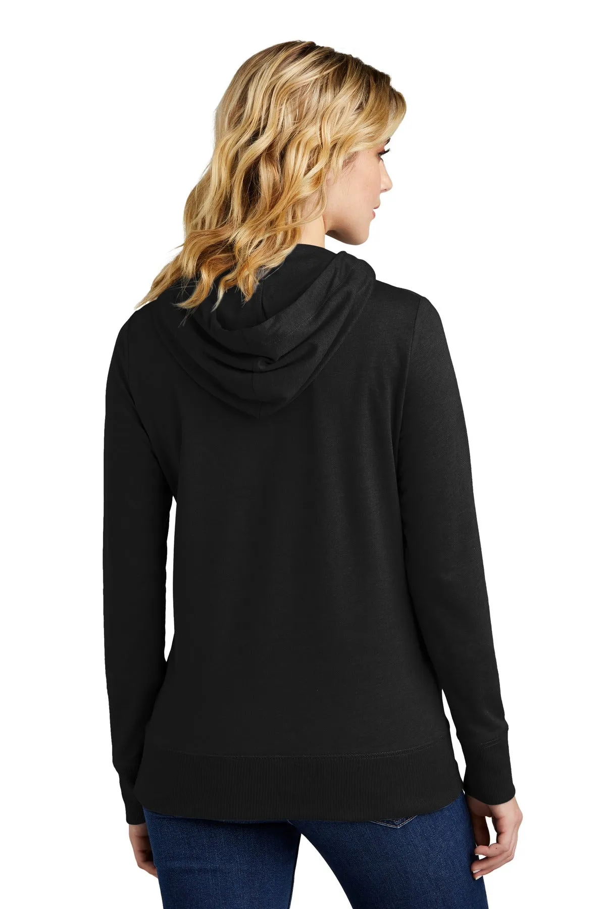 District Women's Featherweight French Terry™ Full-Zip Hoodie DT673