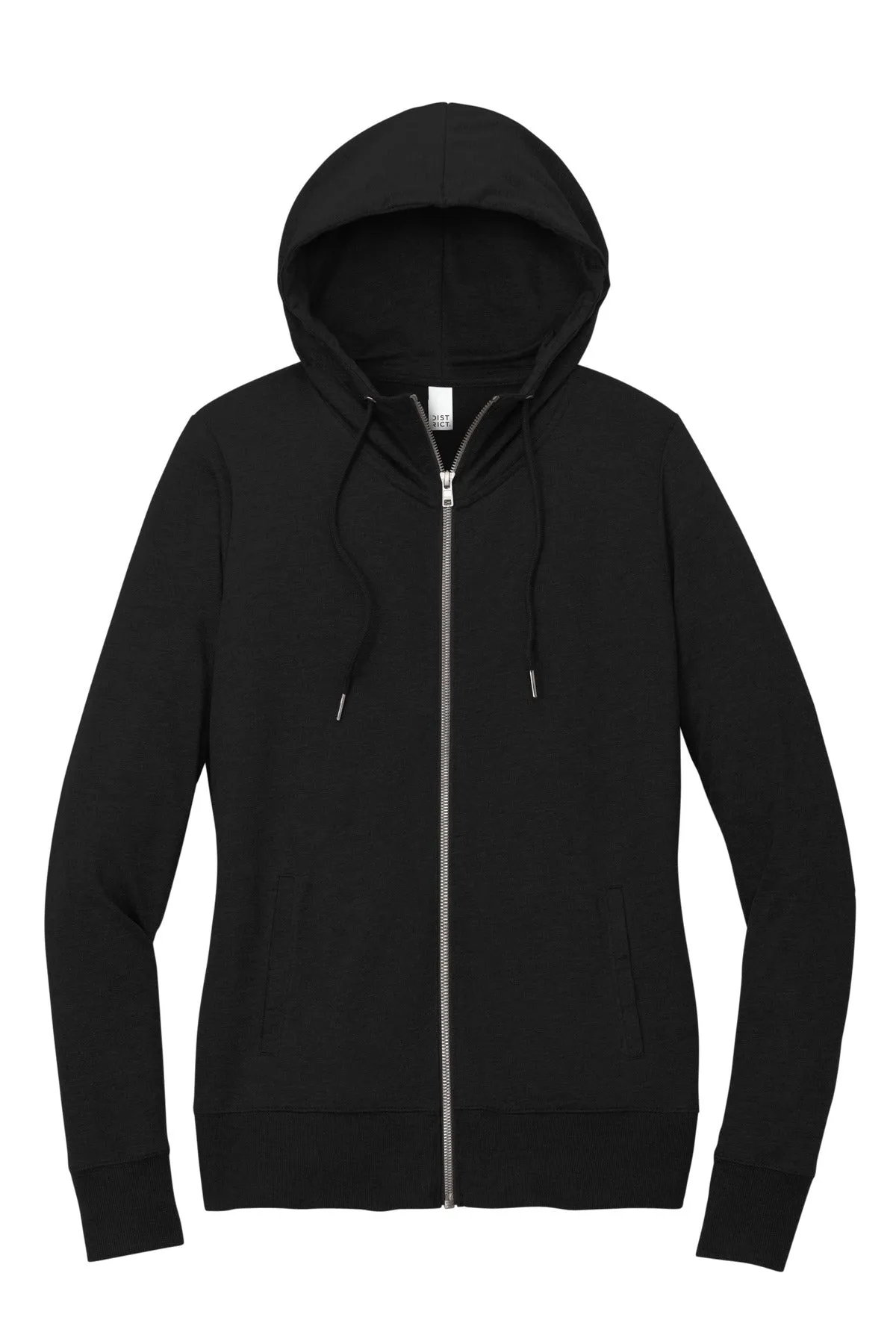 District Women's Featherweight French Terry™ Full-Zip Hoodie DT673