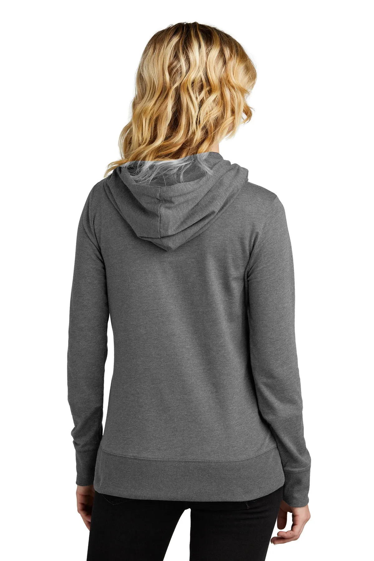 District Women's Featherweight French Terry™ Full-Zip Hoodie DT673