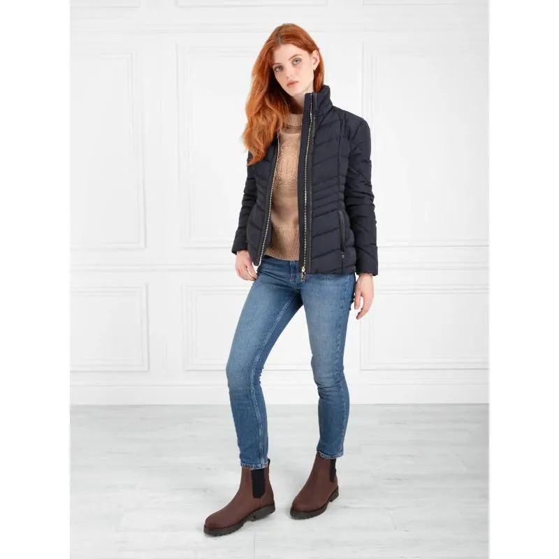 Fairfax & Favor Pippa Padded Ladies Jacket - Navy