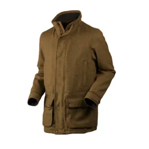 Harkila Stornoway HWS Mens Waterproof Tweed Jacket - Terragon Brown