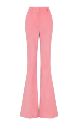 Ianthe Flare Pant in Rosa Sea Island Cotton Corduroy