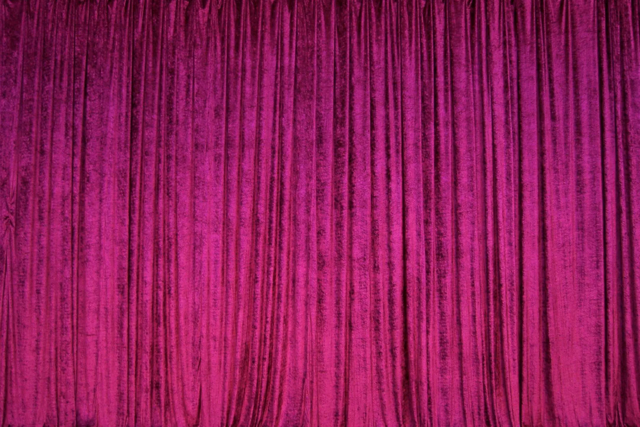 Imported Plush Silk Magenta Pink Velvet Fabric ~ 44&quot; wide