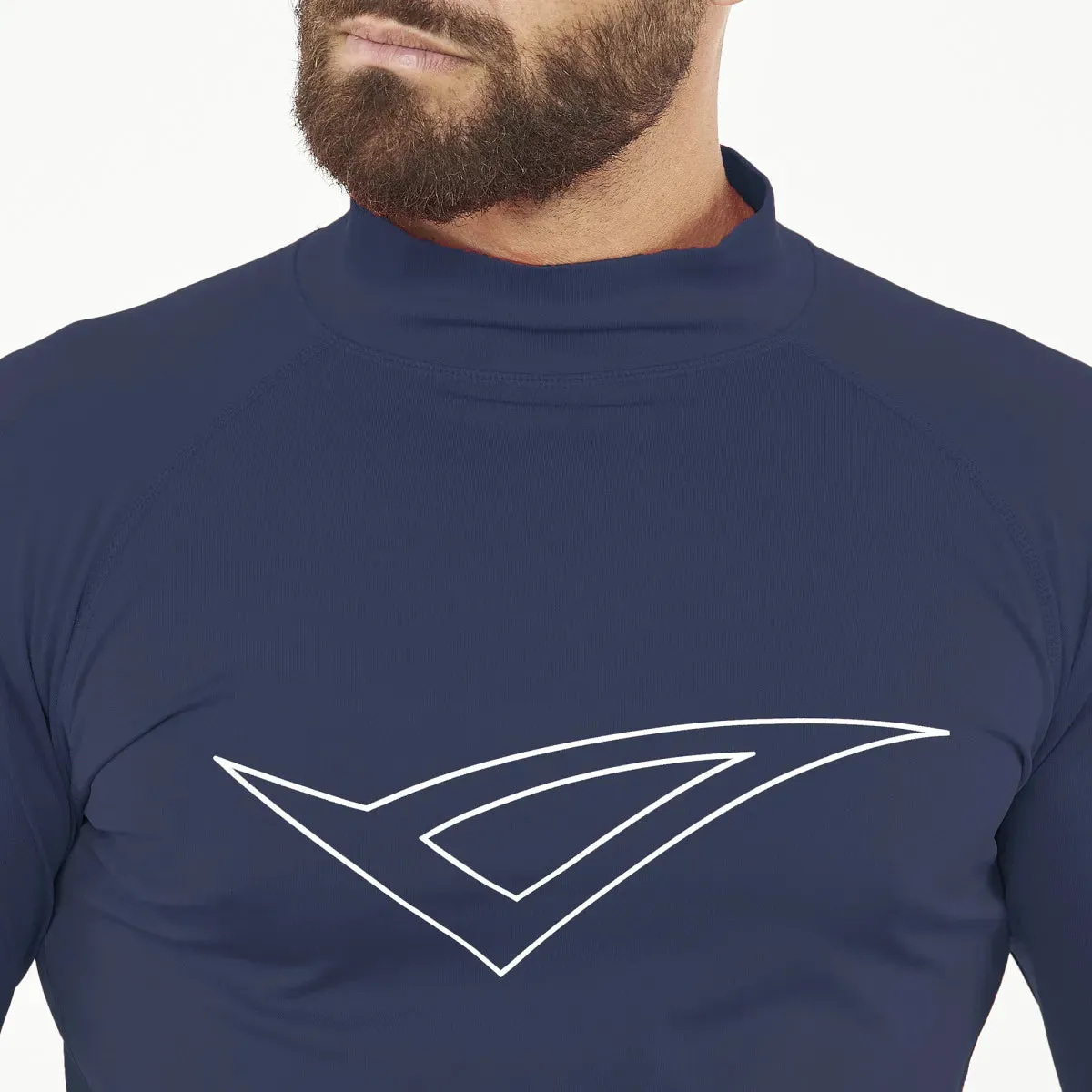 Legea Ironboy Long Sleeve Compression Top Navy