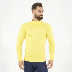 Legea Ironboy Long Sleeve Compression Top Yellow