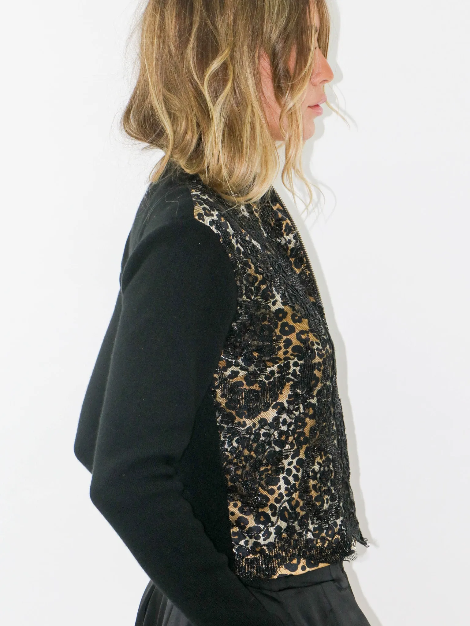 LEOPARD CARDY