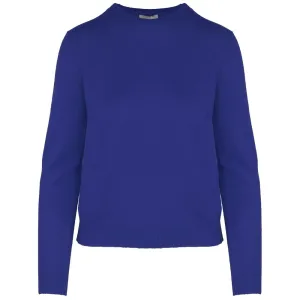 Malo Blue Cashmere Women Sweater