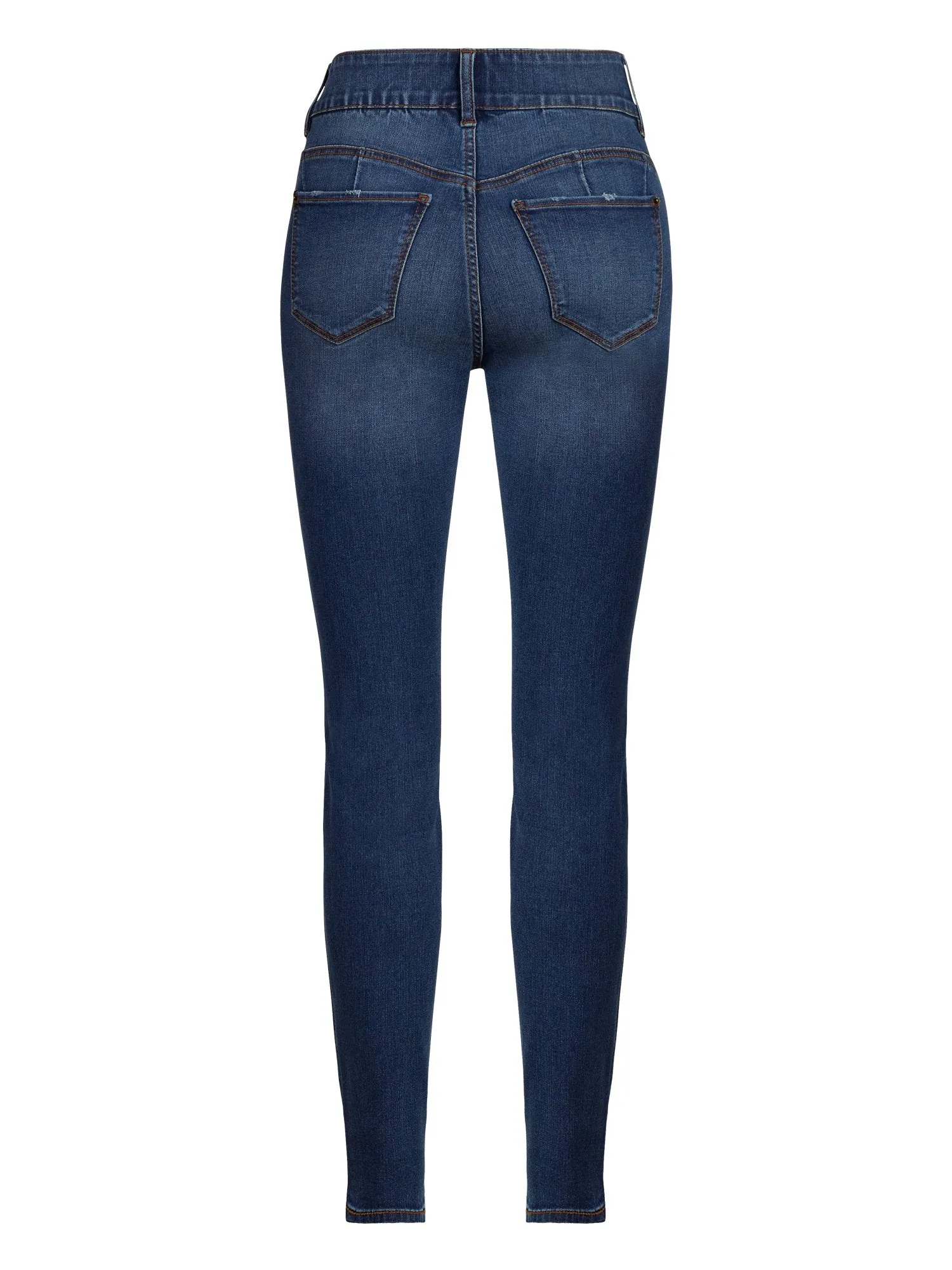 Mya Curvy High-Waisted Sculpting No Gap Super-Skinny Jeans