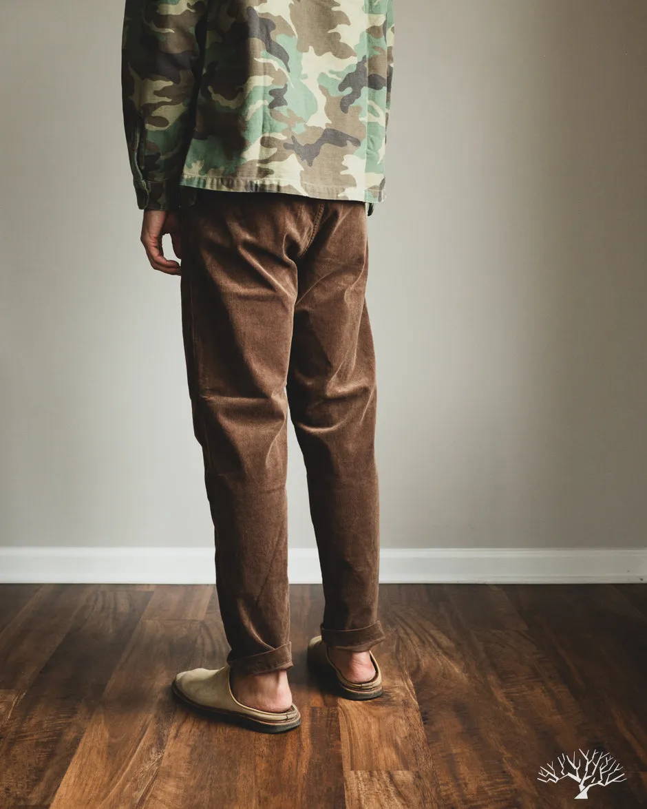 New Yorker Pants - Brown Stretch Corduroy