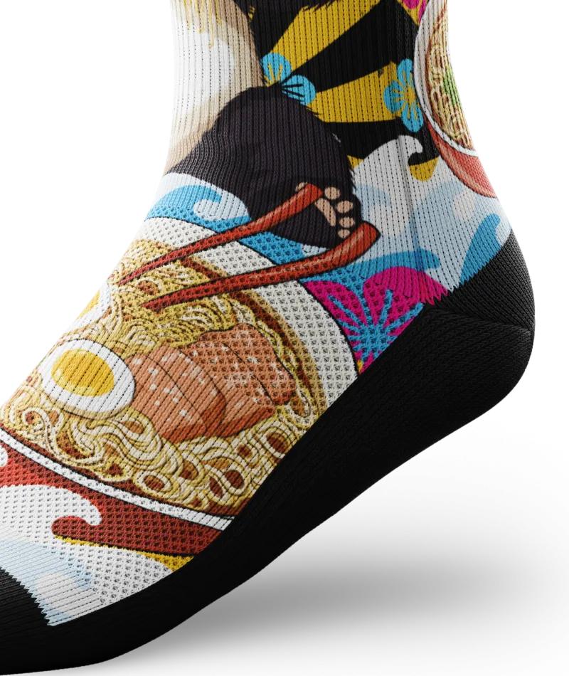 Noodle Ninja Crew Socks