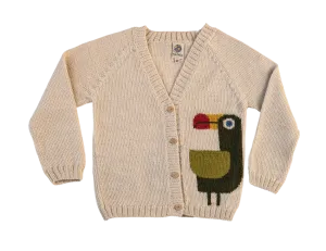 NW610 TUTTU TOUCAN POCKET CARDIGAN