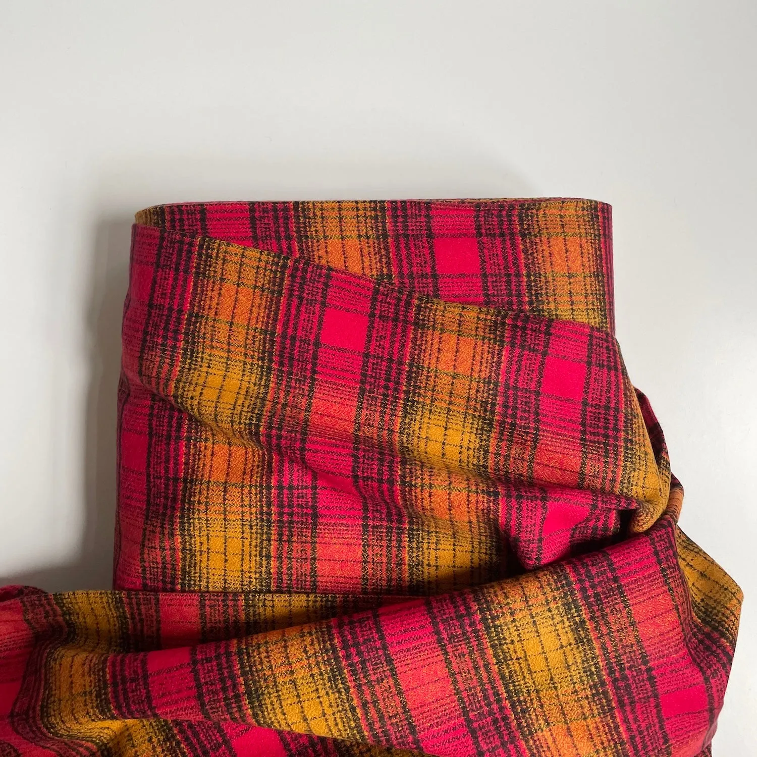 Robert Kaufman : Mammoth Plaid Flannel - Cayenne