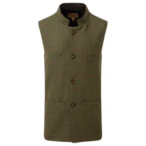 Schoffel Nehru Tweed Waistcoat - Buckingham Tweed