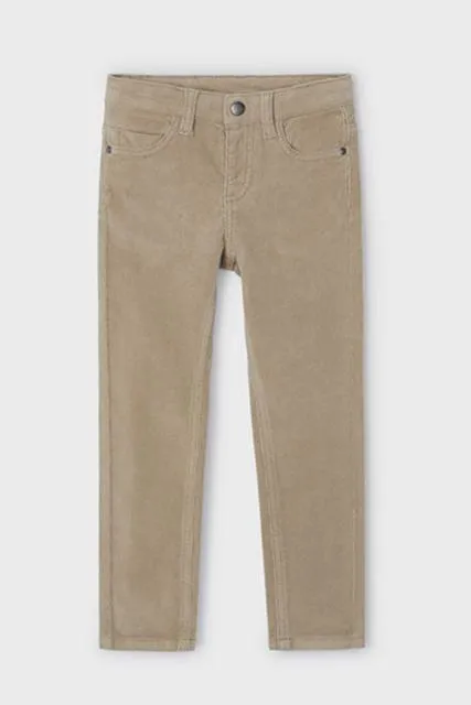 Slim Fit Corduroy Pants