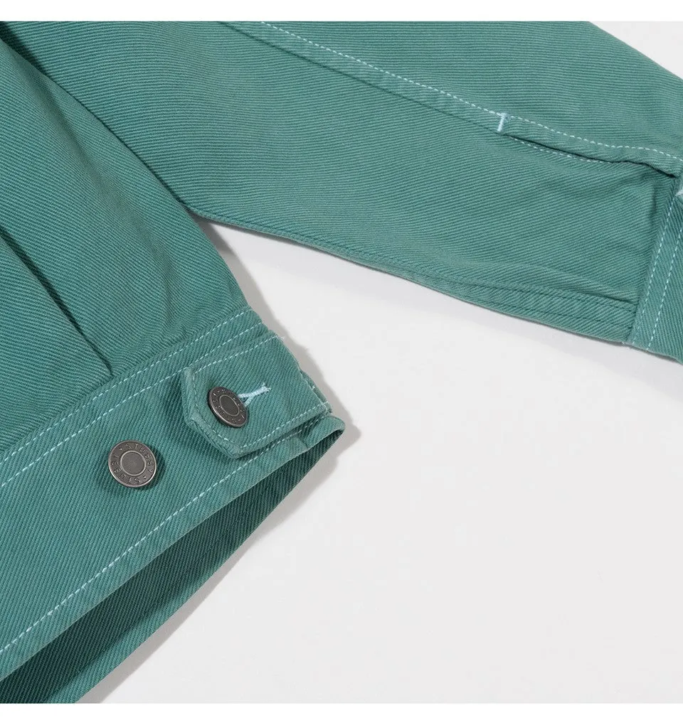 STÜSSY OVERDYED GARAGE JACKET // MINT