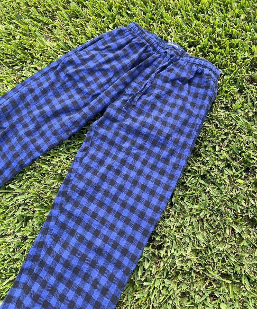 Tall Men's Pajama Bottom: Flannel, 2 Color Options - Sz M x XT - FINAL SALE