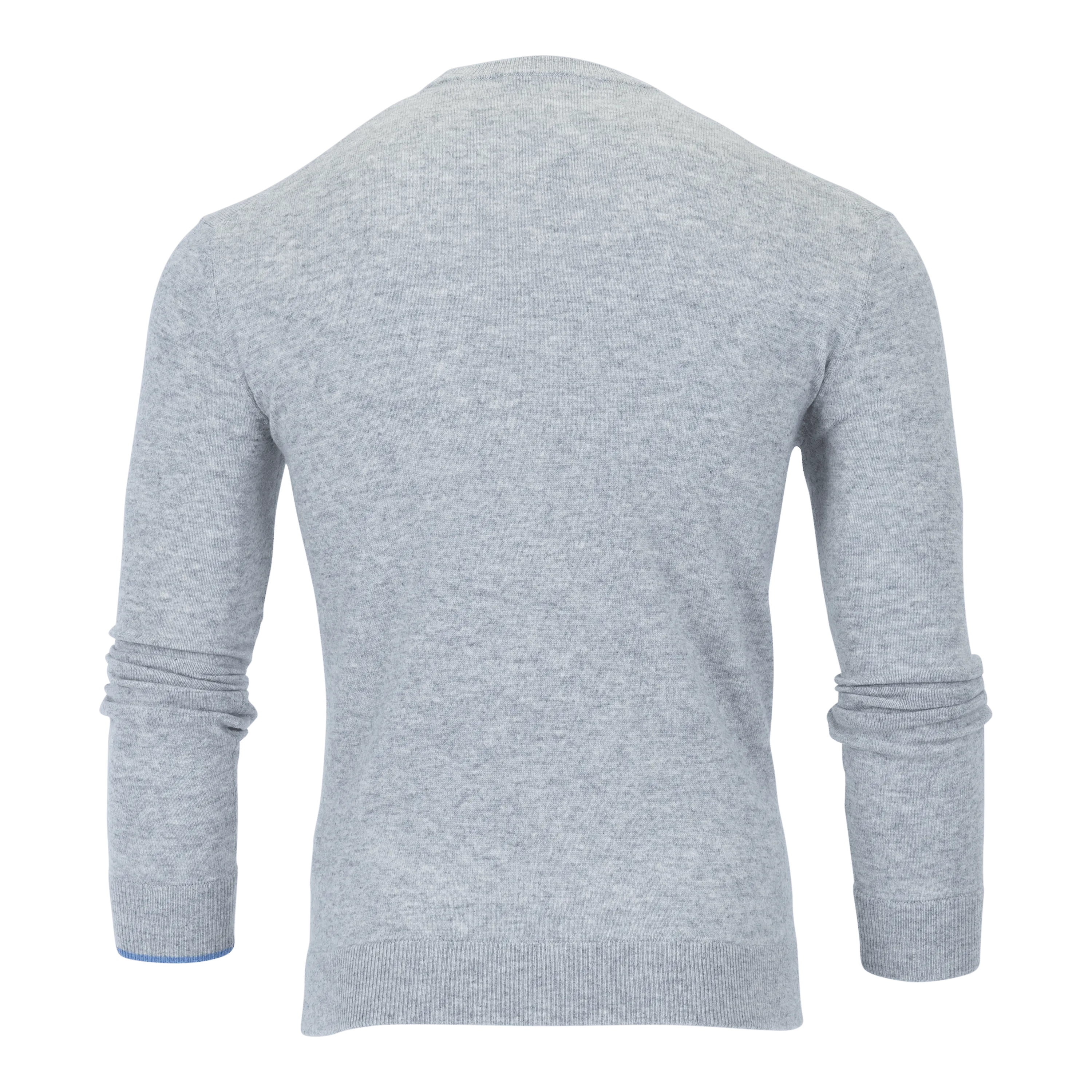 Tomahawk Cashmere Crewneck Sweater (Light Grey Heather)