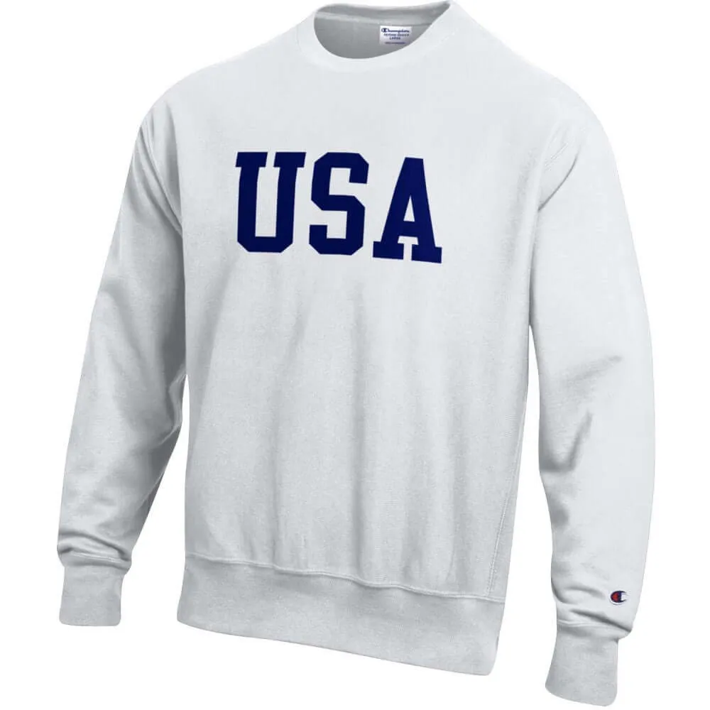 Unisex Champion USA Reverse Weave Crew Sweatshirt