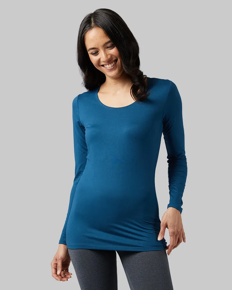 WOMEN'S LIGHTWEIGHT BASELAYER SCOOP TOP