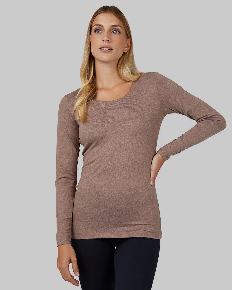 WOMEN'S LIGHTWEIGHT BASELAYER SCOOP TOP