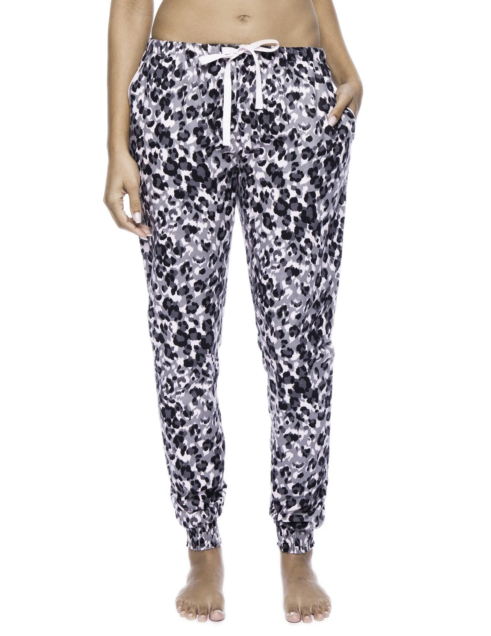 Women's Premium Flannel Jogger Lounge Pants