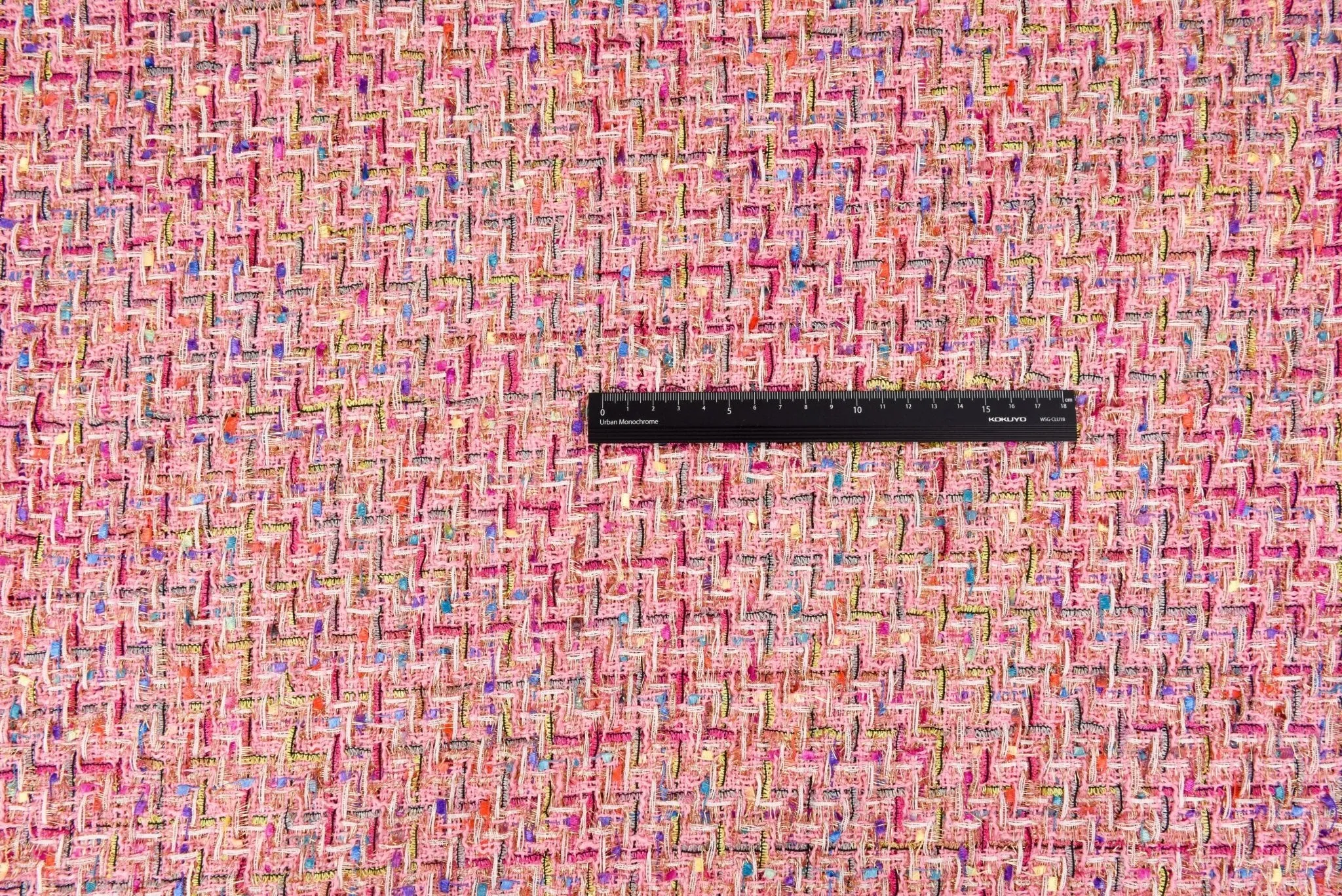 Wool Blended Tweed Fabric Premium Designer Made